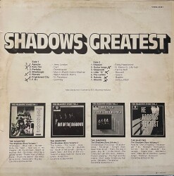 The Shadows – Shadows Greatest (1973 - Hollanda) (10/8.5) LP PLK19143 - 3