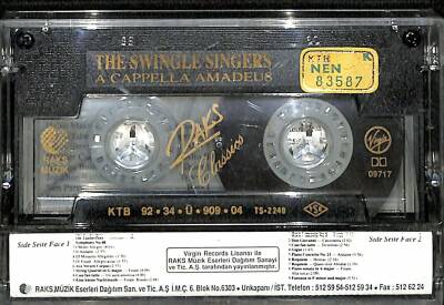 The Swingle Singers *a Capella Amadeus* Kaset KST23676 - 2