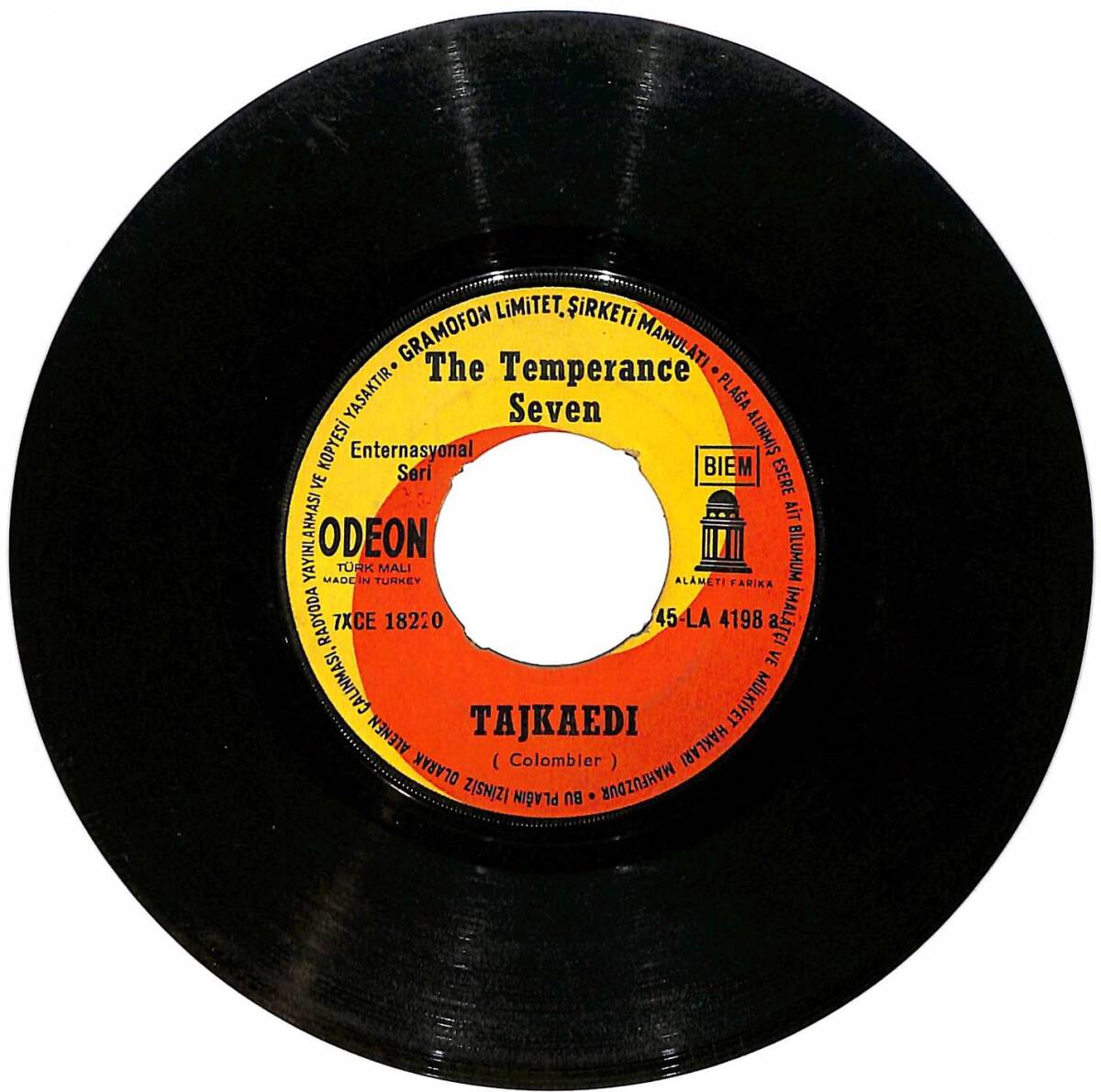 The Temperance Seven - Letkiss / Tajkaedi PLAK (10/5.5) PLK24795 - 2