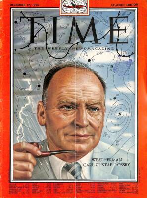 Time December 17 , 1956 - Weatherman Carl-Gustaf Rossby NDR79565 - 1