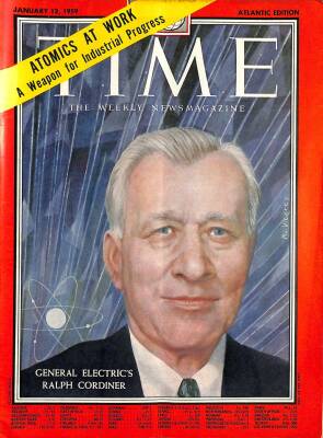 Time January 12 , 1959 - Ralph Cordiner NDR79563 - 1