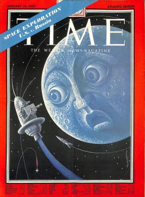 Time January 19 , 1959 - Space Exploration U.S. v. Russia NDR79553 - 1