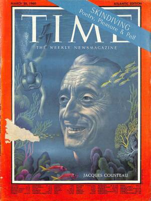 Time March 28 , 1960 - Jacques Cousteau NDR79557 - 1