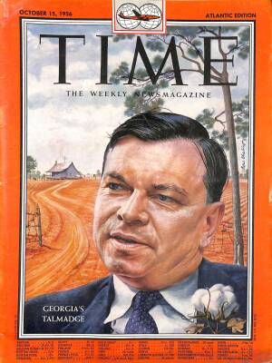 Time October 15 , 1956 - Georgias Talmadge NDR79545 - 1