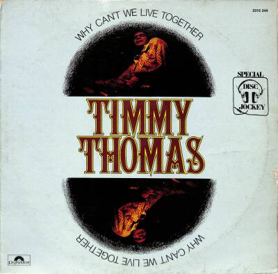 Timmy Thomas – Why Cant We Live Together (1972 - Fransa) LP - 1