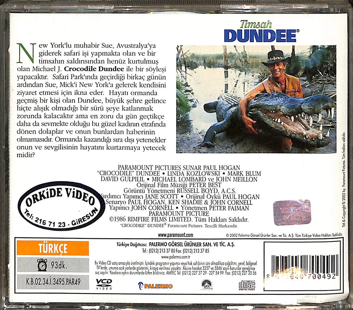 Timsah Dundee VCD Film (İkinci El) VCD25908 - 3