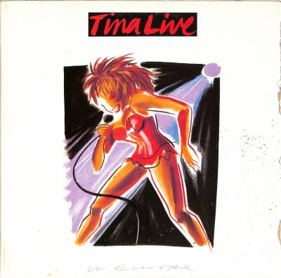 Tina Turner – Tina Live In Europe (1988-Euope) Çift LP PLK19010 - 1