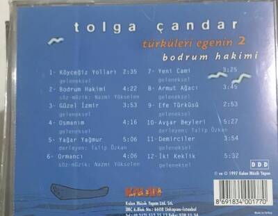 Tolga Çandan *Türküleri Egenin 2 * ( İkinci El ) CD Müzik CD2576 - 2