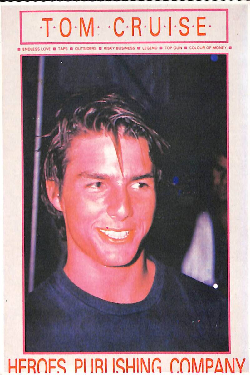 Tom Cruise Kartpostal (Küçük Boy) KRT23341 - 1