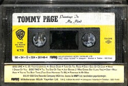 TOMMY PAGE - PAINTINGS IN MY MIND -1990 Kaset KST22529 - 2