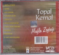 Topal Kemal - Muğla Zeybeği (Sıfır Ürün) CD -VCD Müzik CD840 - 6