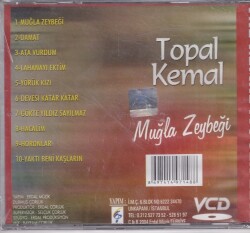 Topal Kemal - Muğla Zeybeği (Sıfır Ürün) CD -VCD Müzik CD840 - 4