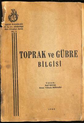 TOPRAK VE GÜBRE BİLGİSİ NDR78827 - 1