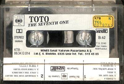 Toto *The Seventh One* Kaset KST19158 - 2