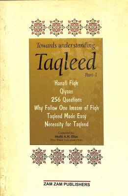 TOVARDS UNDERSTANDİNG TAQLEED Part 1 NDR78859 - 1