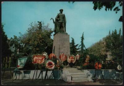 Trabzon Meydan Atatürk Heykeli Kartpostal KRT4027 - 1