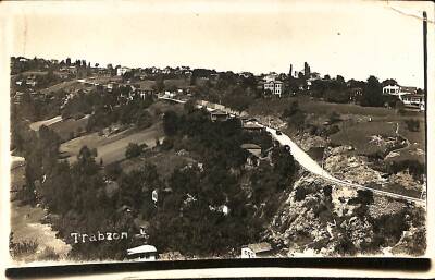 Trabzon`dan Bir Görünüm Eski Fotokart KRT6341 - 1