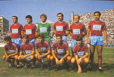 Trabzonspor Futbol Takımı Kartpostal KRT17748 - 1