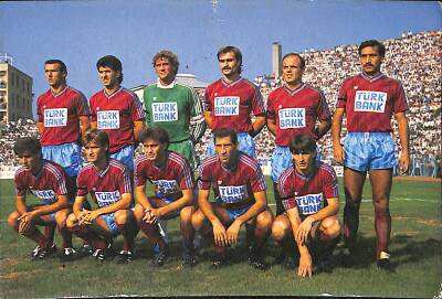 Trabzonspor Futbol Takımı Kartpostal KRT17751 - 1