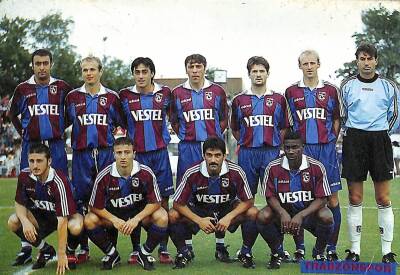 Trabzonspor Futbol Takımı Kartpostal KRT17793 - 1