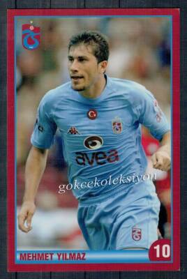 Trabzonspor Futbolcusu Mehmet Yılmaz Kartpostal KRT4875 - 1