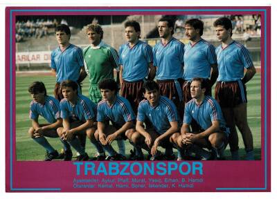 Trabzonspor Oyuncu Kadrosu Kartpostal KRT5331 - 1