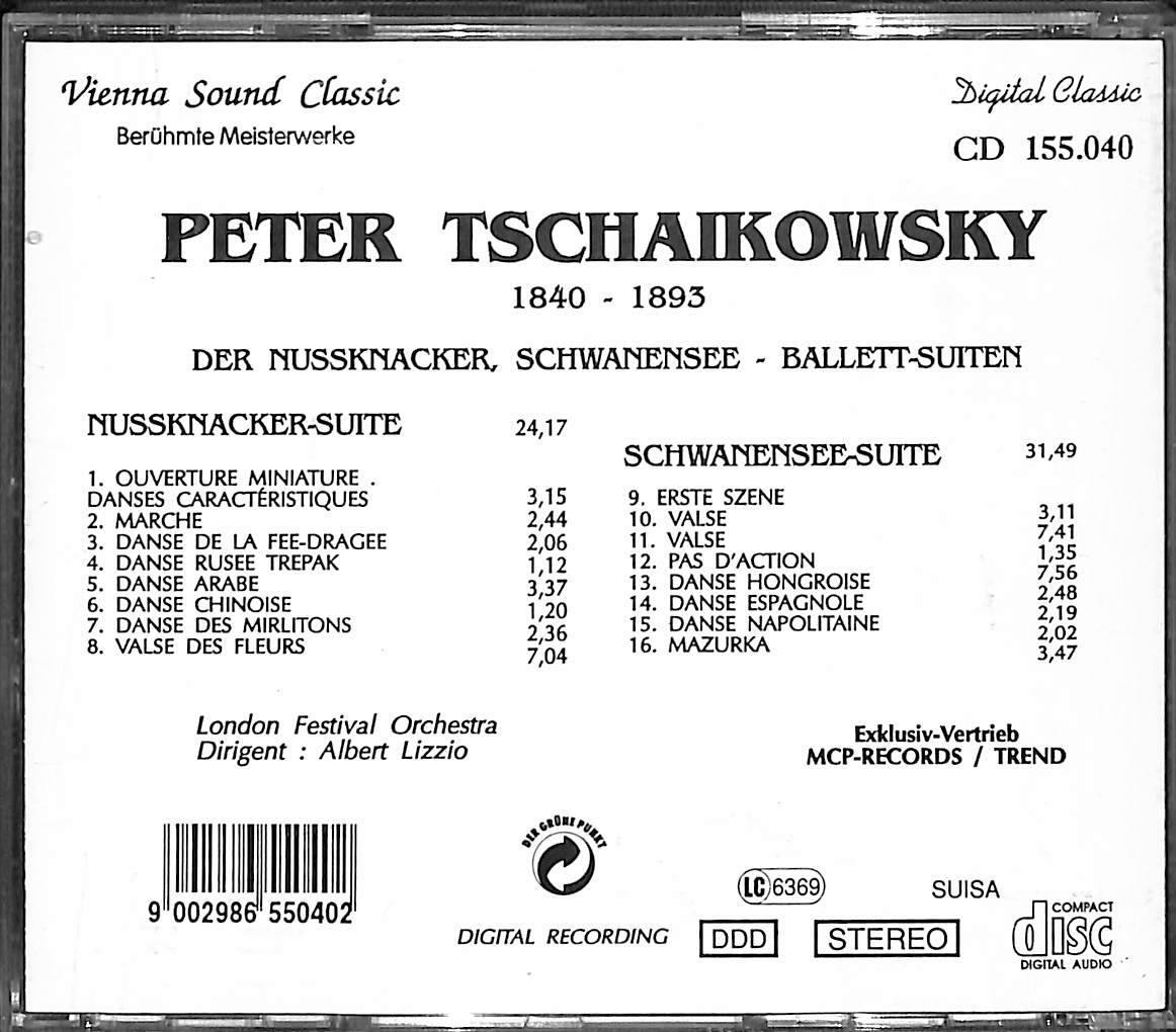 Tschaikowsky - Ballet-Suiten CD (İkinci El) CD3698 - 2