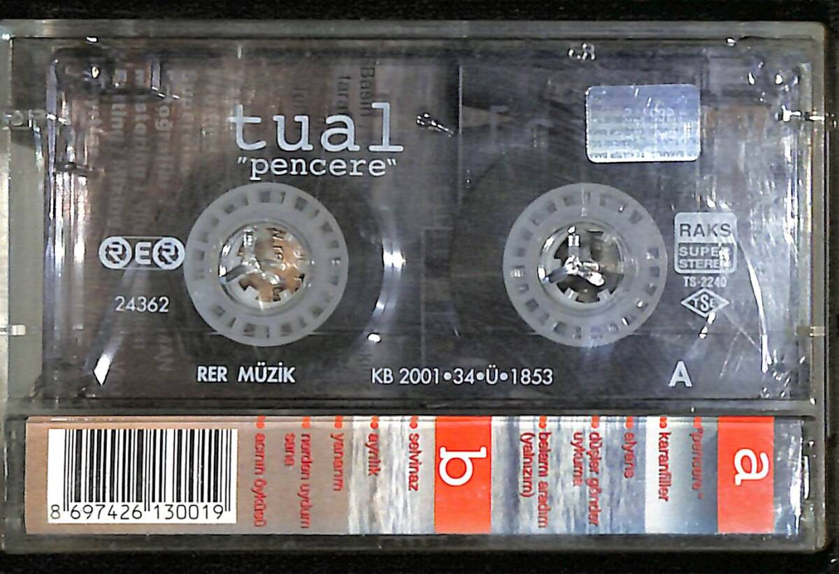 Tual - Pencere Kaset (İkinci El) KST27182 - 2