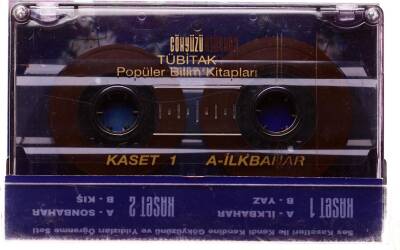 Tübitak Popüler Bilim Kitapları *Kaset-1 - Kaset-2* Kaset (İkinci El) KST24271 - 2