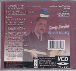 Tufan Altaş - Garip Derdim (Sıfır Ürün) CD Müzik CD832 - 8