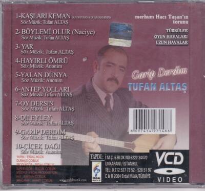 Tufan Altaş - Garip Derdim (Sıfır Ürün) CD Müzik CD832 - 4