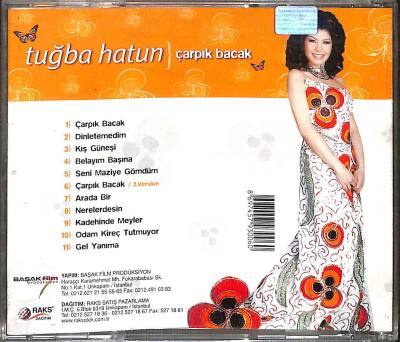 Tuğba Hatun - Çarpık Bacak - CD Müzik (108) CD3201 - 4