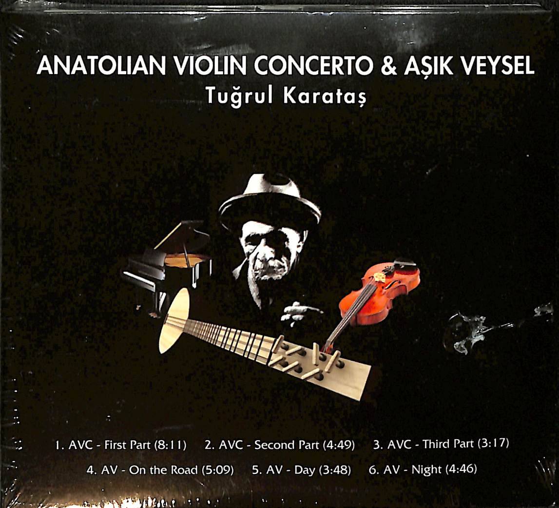 Tuğrul Karataş - Anatolian Violin Concerto&Aşık Veysel CD (Sıfır) CD3772 - 1