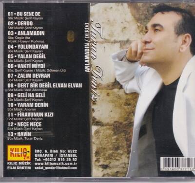 Turan Deniz *Anlamadım * ( İkinci El ) CD Müzik CD1099 - 2