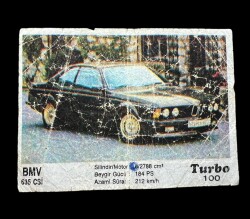 TURBO KENT No 100 Sakız Kağıdı Stickers SKZ672 - 1