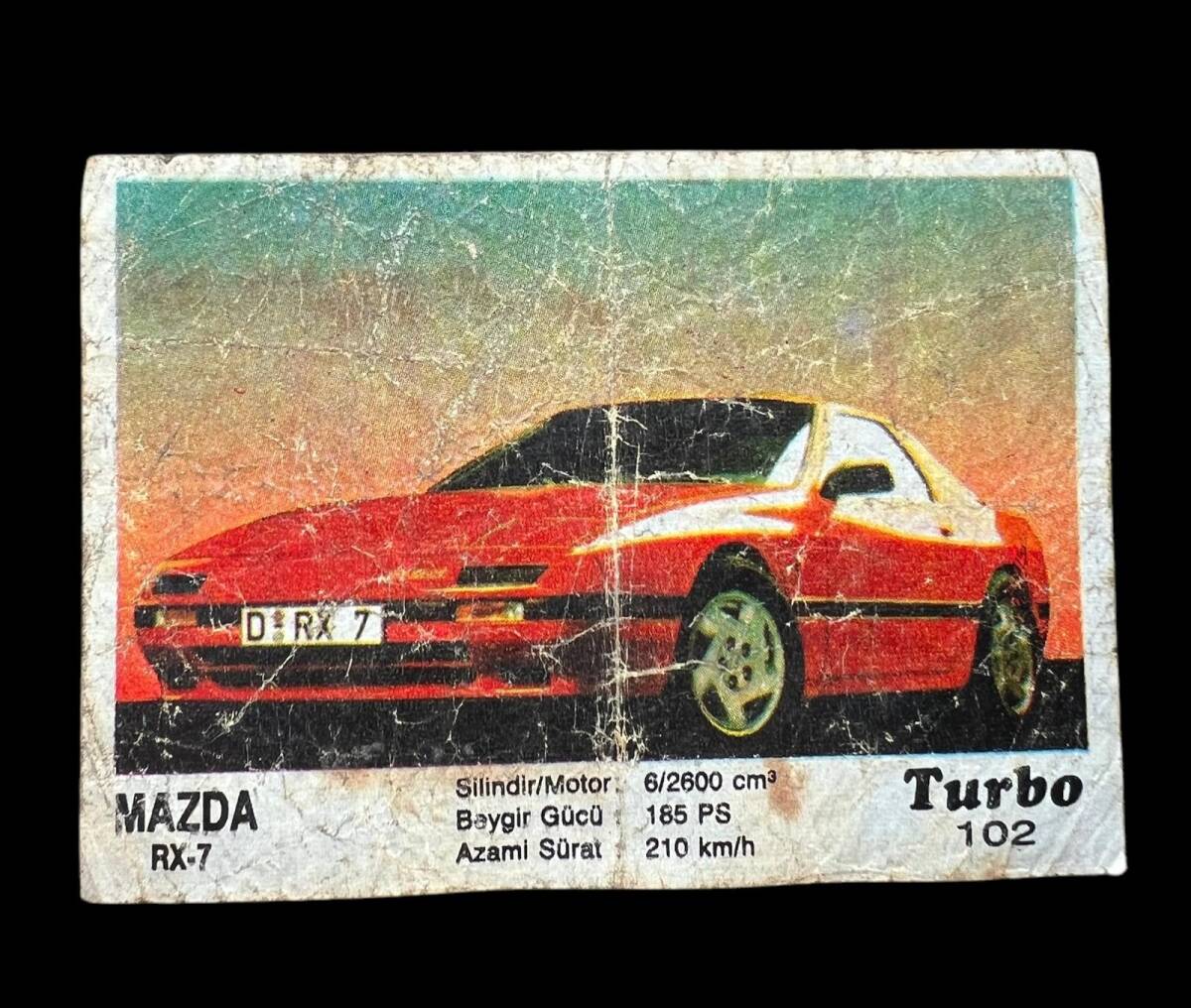 TURBO KENT No 102 Sakız Kağıdı Stickers SKZ670 - 1