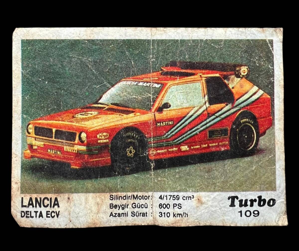 TURBO KENT No 109 Sakız Kağıdı Stickers SKZ665 - 1