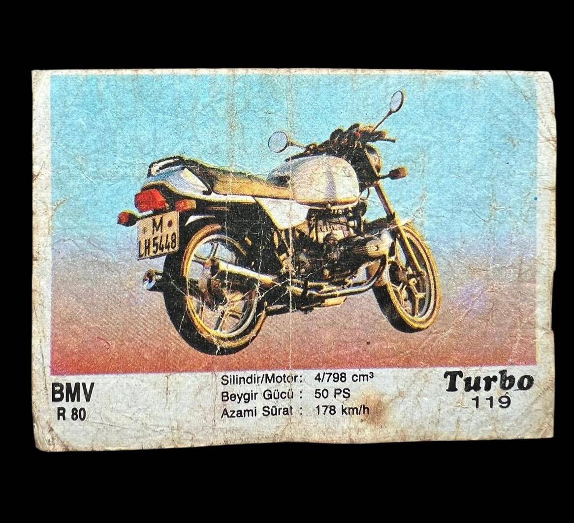 TURBO KENT No 119 Sakız Kağıdı Stickers SKZ658 - 1