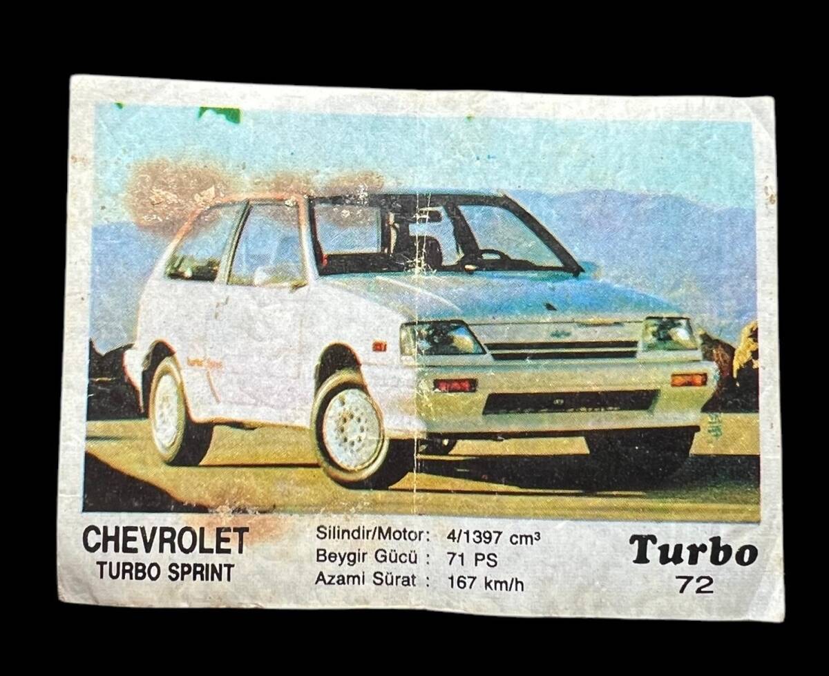 TURBO KENT No 72 Sakız Kağıdı Stickers SKZ698 - 3