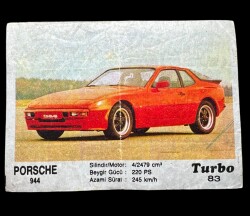 TURBO KENT No 83 Sakız Kağıdı Stickers SKZ688 - 1