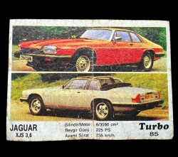 TURBO KENT No 85 Sakız Kağıdı Stickers SKZ686 - 1