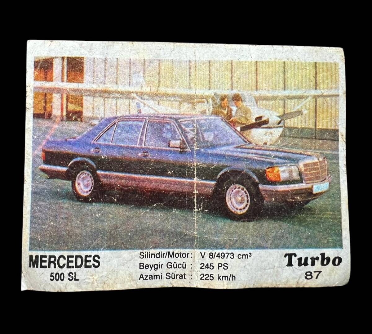 TURBO KENT No 87 Sakız Kağıdı Stickers SKZ684 - 1