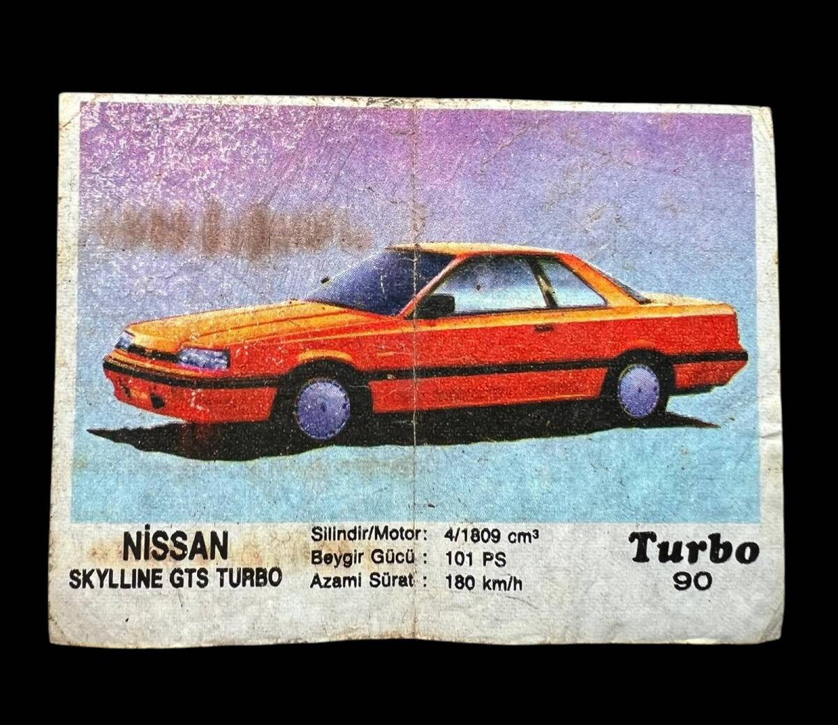 TURBO KENT No 90 Sakız Kağıdı Stickers SKZ681 - 1