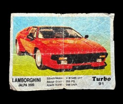 TURBO KENT No 91 Sakız Kağıdı Stickers SKZ680 - 1