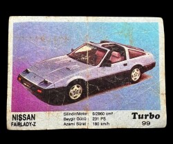 TURBO KENT No 99 Sakız Kağıdı Stickers SKZ673 - 1