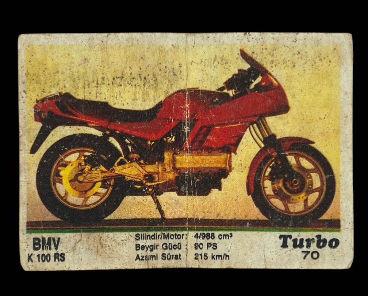 TURBO Orjinal Sticker Sakız Kağıdı No 70 SKZ459 - 1