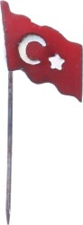 Türk Bayrağı Eski Rozet RZT1008 - 1