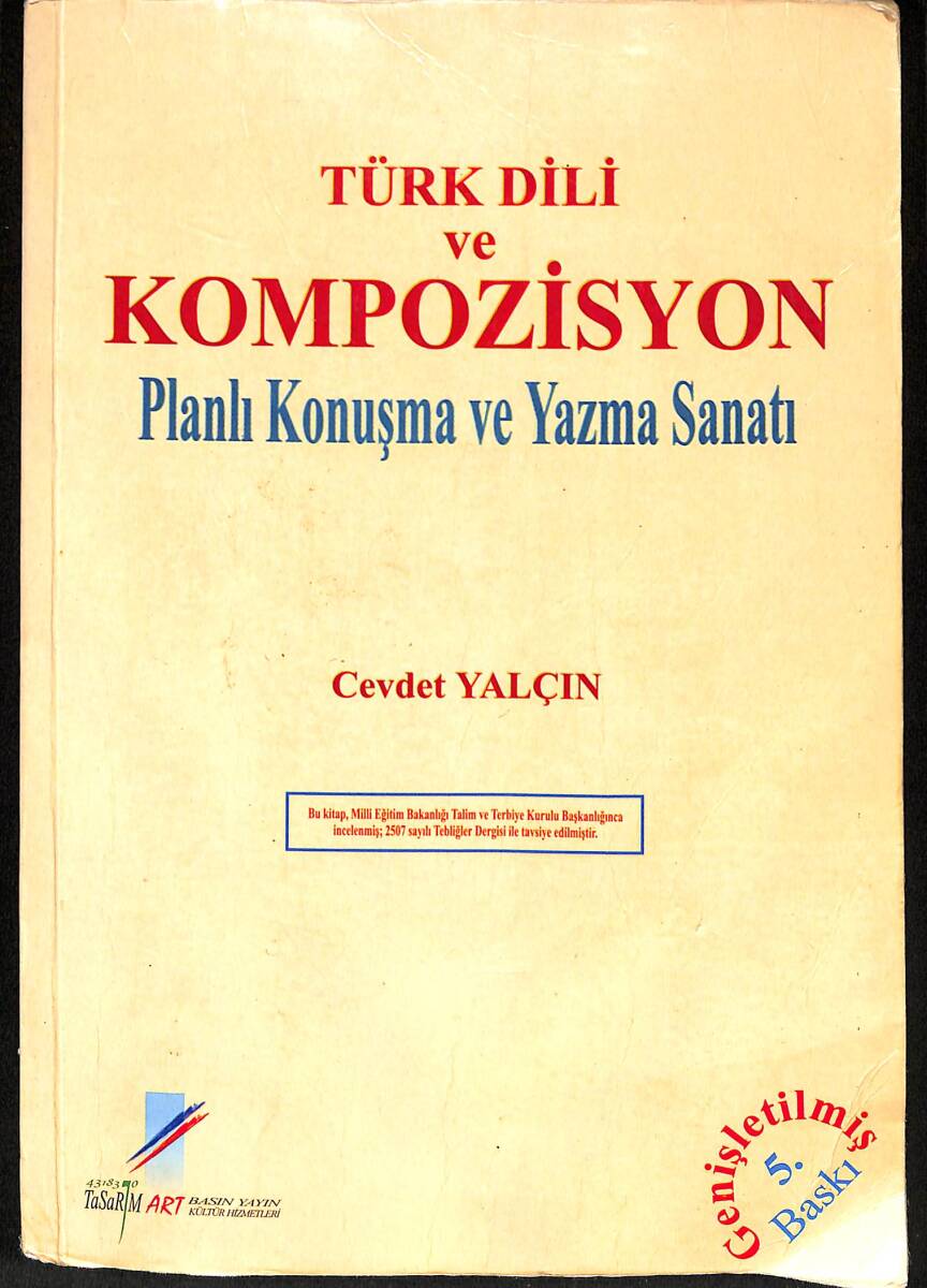 Türk Dili Ve Kompozisyon Planlı Konuşma Ve Yazma Sanatı NDR89375 - 1