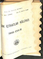 TÜRK İÇTİHATLAR KÜLLİYATI 1950 CİLT 2 KTP2583 - 2