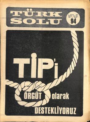 Türk Solu 2 Eylül 1969 Sayı94 Tunceli Olayları - Bugünkü Romanya NDR81671 - 1